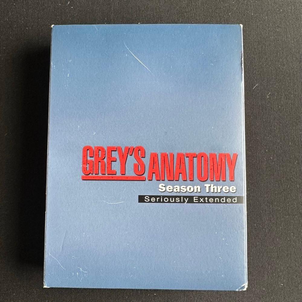 Grey's Anatomy Season 3 Seriously Extended DVD Set